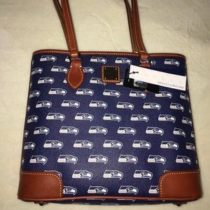 Seattle Seahawks Dooney & Bourke Zip Zip Satchel